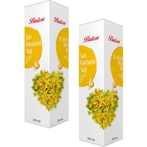 2 Şişe Balen Sarı Kantaron Yağı 250 ml