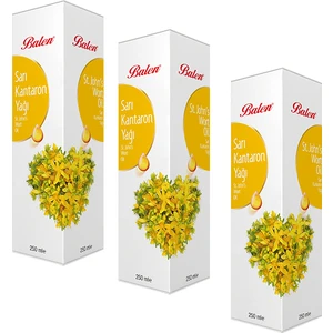 Sarı Kantaron Yağı 250 ml - 3lü