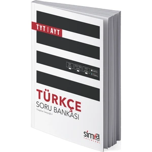 Simya Yayınları  Türkçe TYT - AYT Soru Bankası Kitabı