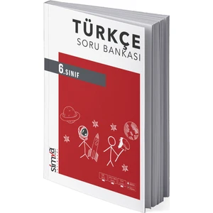 Simya Yayınları  6.Sınıf Türkçe Soru Bankası Kitabı