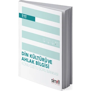 Simya Yayınları  Din Kültürü TYT - AYT Konu Özetli Soru Bankası