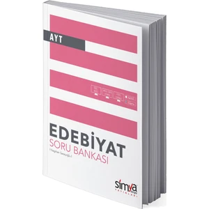 Simya Yayınları  Edebiyat AYT Soru Bankası Kitabı