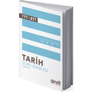 Simya Yayınları  Tarih TYT - AYT Soru Bankası Kitabı