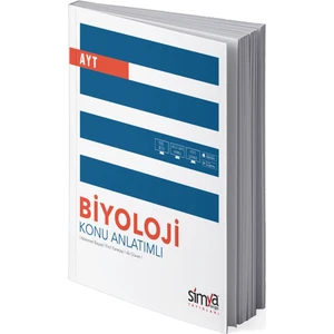 Simya Yayınları  Biyoloji AYT Konu Anlatımlı Kitabı