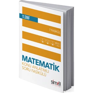 Simya Yayınları  11.Sınıf Matematik Konu Özetli Soru Fasikülü
