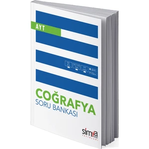 Simya Yayınları  Coğrafya AYT Soru Bankası Kitabı