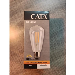 Saya Dizayn Cata St-64 Rustik LED Ampul Gün Işığı