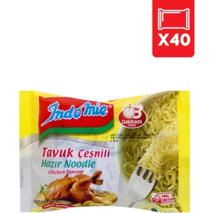 40'lı Tavuk Aromalı Hazır Noodle Koli