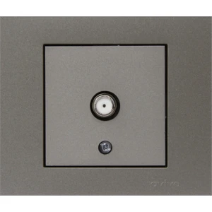 Grano Antrasit Uydu F Konnektör Çerçeveli Modern Tasarım Yüksek Dayanıklılık