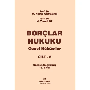Borçlar Hukuku Genel Hükümler Cilt 2 - M. Kemal Oğuzman