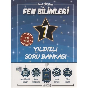 Deniz Yıldızı Yayınları 7. Sınıf Fen Bilimleri Yıldızlı Yeni Nesil Soru Bankası