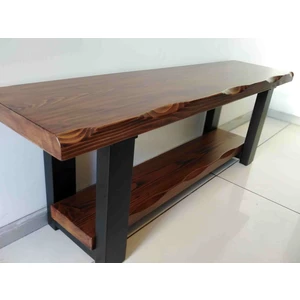 Bintaş Mobilya Kütük Ağaç Tv Sehpası