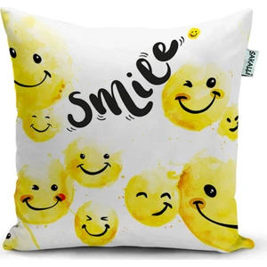 Home  Emoji Desen 3D Baskılı Dekoratif Kırlent Kılıfı