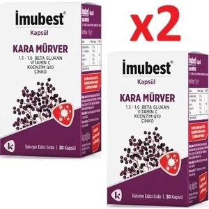 Kara Mürver 30 Kapsül x 2