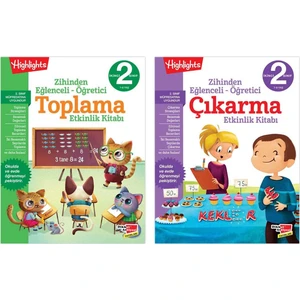 Toplama - Çıkarma Etkinlik Kitabı 2 Seti