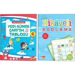 Yedi Günde Çarpım Tablosu - Hikayeli Kodlama Seti