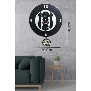 Newnow Dekorasyon Beşiktaş Ahşap Duvar Saati