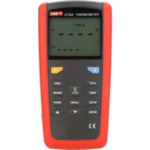 Unı-T Ut 325 Çift Girişli Profesyonel Termometre USB Datalogger