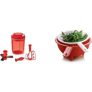 Süper Şef 2 + Tupperware Kırmızı Çift Süzgeç Hediye