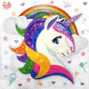 Parti Furyası Unicorn Peçete