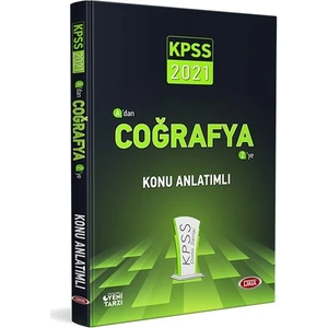 Data Yayınları 2021 KPSS Coğrafya Konu Anlatımlı