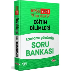 Data Yayınları 2021 KPSS Eğitim Bilimleri Tamamı Çözümlü Soru Bankası