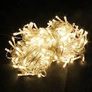 10 Metre 100 LED Işıklı Süsleme  Gün Işığı Rengi