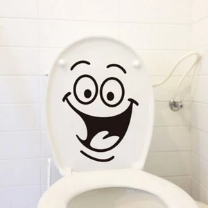Duran Ticaret Modatools Banyo Tuvalet Klozeti Için Komik Sticker Çıkartma Gülenyüz