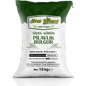 Sivas Yörem  Sivas Gürün Pilavlık Bulgur 10 kg