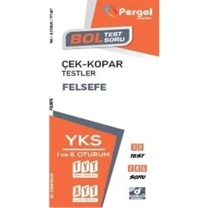 Pergel YKS-AYT-TYT Felsefe Çek Kopar Testler 1. ve 2. Oturum