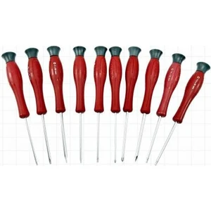 Torx-Düz-Yıldız Saatçi Klemens Tornavida Seti 10 Parça