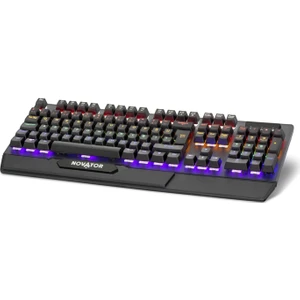 G505 Oyun Klavye Mekanik Rgb ve Blue Swıtch Q