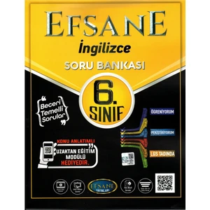 Efsane Yayınları 6.Sınıf İngilizce Soru Bankası