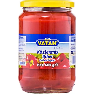 Bizim Vatan Közlenmiş Biber 670 gr