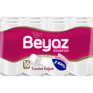 Beyaz Güvercin 3 Katlı Tuvalet Kağıdı 16'lı