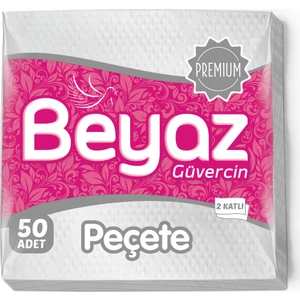 Beyaz Güvercin Peçete 50'li