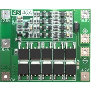 4s 40A 14.8V Enhanced Versiyon Lityum Batarya Bms Koruma Kartı