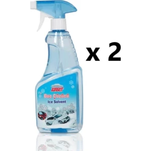 Oto Cam Buz Çözücü Sprey 500 ml 2 Adet