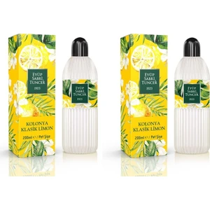 Eyüp Sabri Tuncer Klasik Limon Kolonyası 200 ml Pet Şişe x 2 Adet