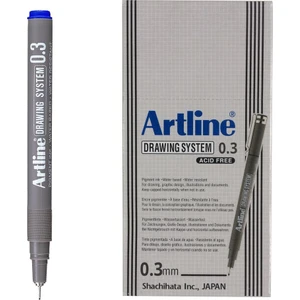 233 Çizim Kalemi 0.3 mm Mavi 12’li