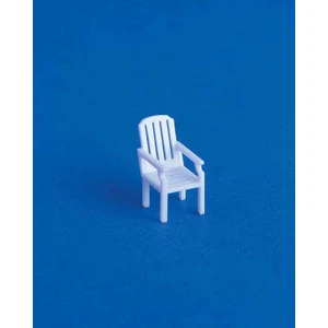 Maket Balkon Sandalyesi 1/50 Ölçek 4'lü