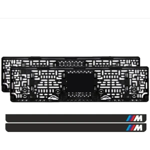 Bmw ///m Logo Takmatik Pleksi Plakalık (2 Adet)