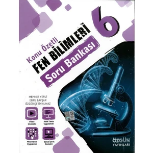 Özgün Yayınları 6. Sınıf Konu Özetli Fen Bilimleri Soru Bankası