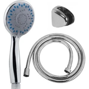 Gediz 4 Fonksiyonlu Duş Başlığı  Duş Hortumu  Duş Askısı Duş Seti