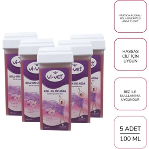 Pudralı Roll-On / Kartuş Ağda 5’li Set