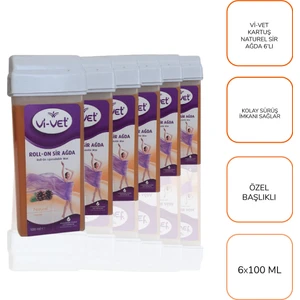 Kartuş Roll-On Naturel Sir Ağda 6’lı