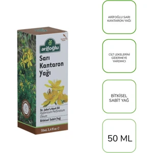 Sarı Kantaron Yağı 50 ml-Cilt Lekelerini