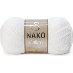 Calico 208 Beyaz Örgü İpi