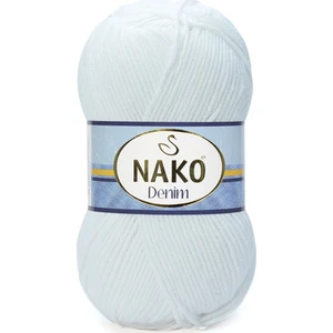 Denim 208 Beyaz Örgü İpi