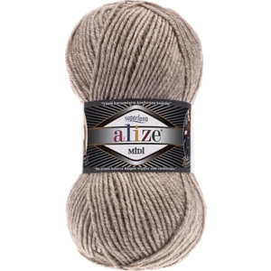 Superlana Midi 207 Açık Kahve Melanj Örgü İpi